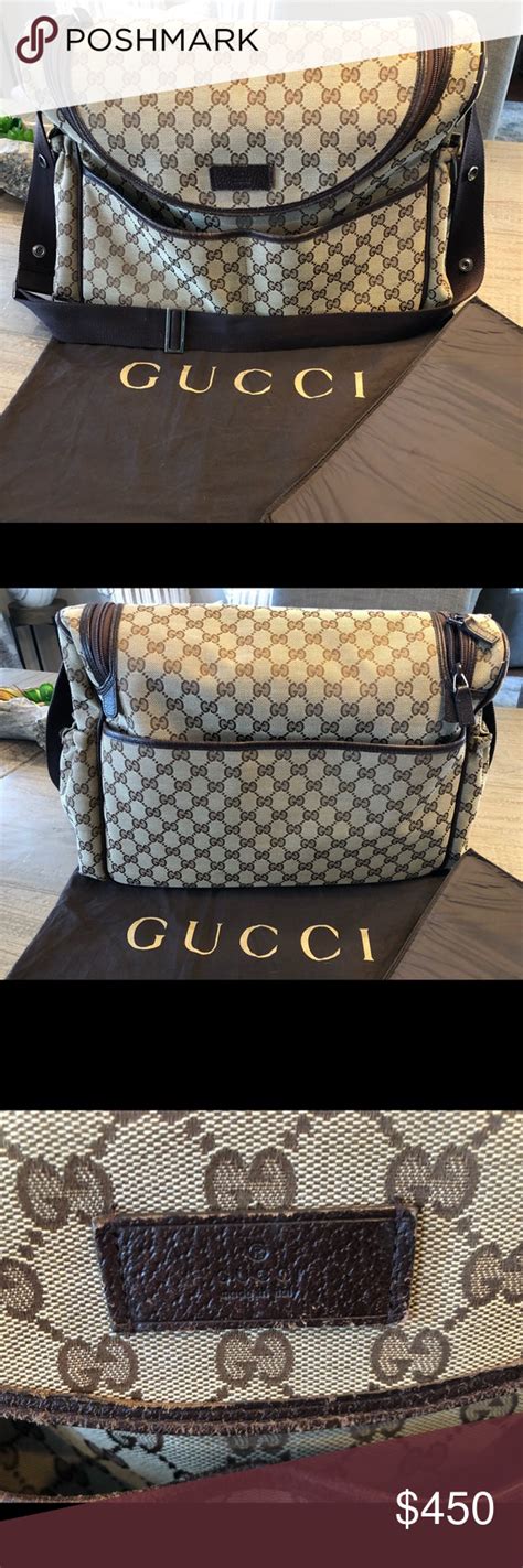 gucci diaper bag for sale|authentic gucci diaper bag.